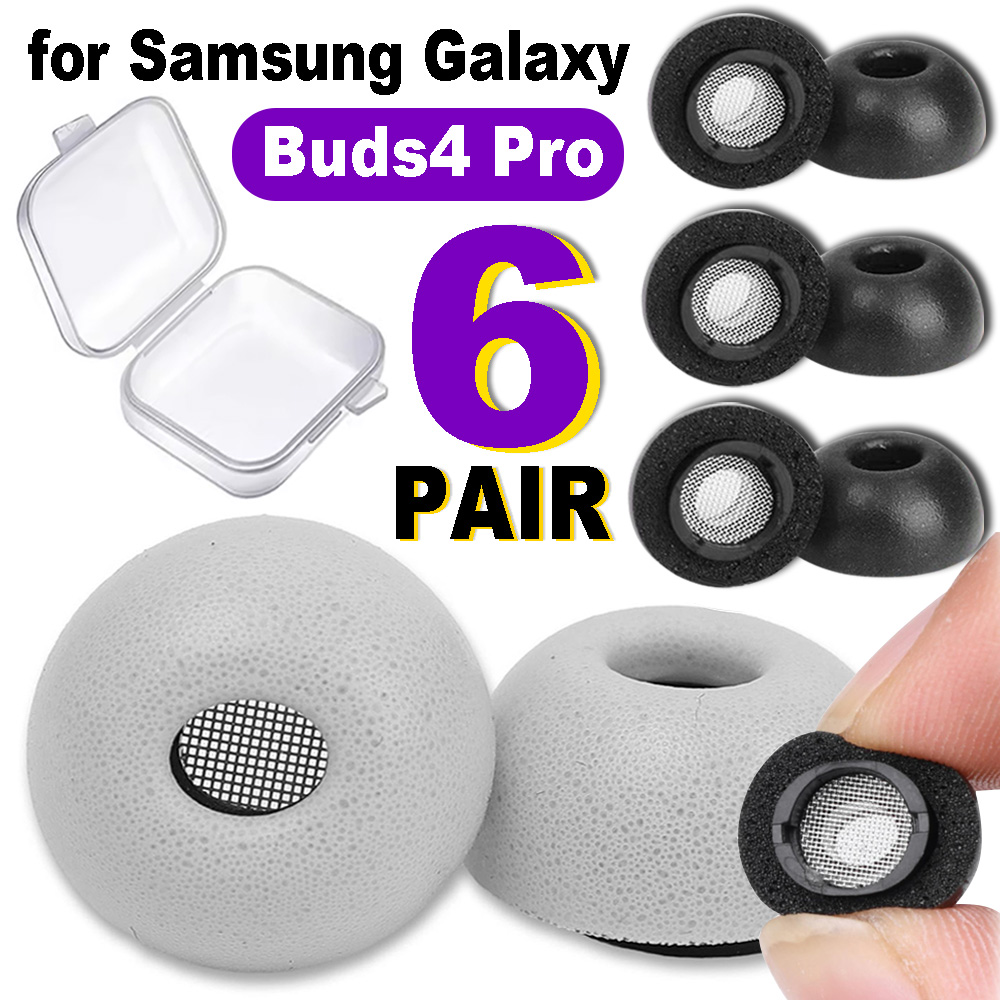 Bluetooth Headset On Ear - Galaxy Buds4 Pro用交換用メモリーフォームイヤープラグ、Samsung Galaxy Buds4 Pro用インイヤーBluetoothヘッドセット、メモリースポンジイヤーチップ