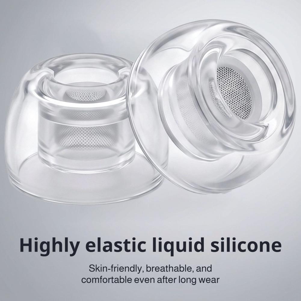Silicone Ear Tip Replacement - AirPods Pro 3 用シリコンイヤーチップ 滑り止め交換用イヤホンカバー ソフトで快適なフィット感のイヤーパッド