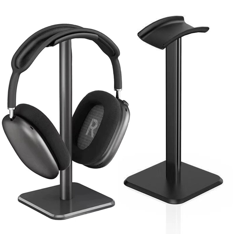Headphone Stand Desk - 1 個ユニバーサルヘッドヘッドフォンホルダープラスチックヘッドセットスタンドデスクトップラックオーガナイザーポータブルイヤホンブラケットゲーム用イヤホン