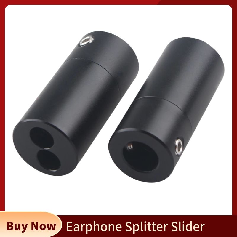 Audio Splitter Y - イヤホンスプリッタースライダー DIY RCA コネクタオーディオケーブル Y タイプ