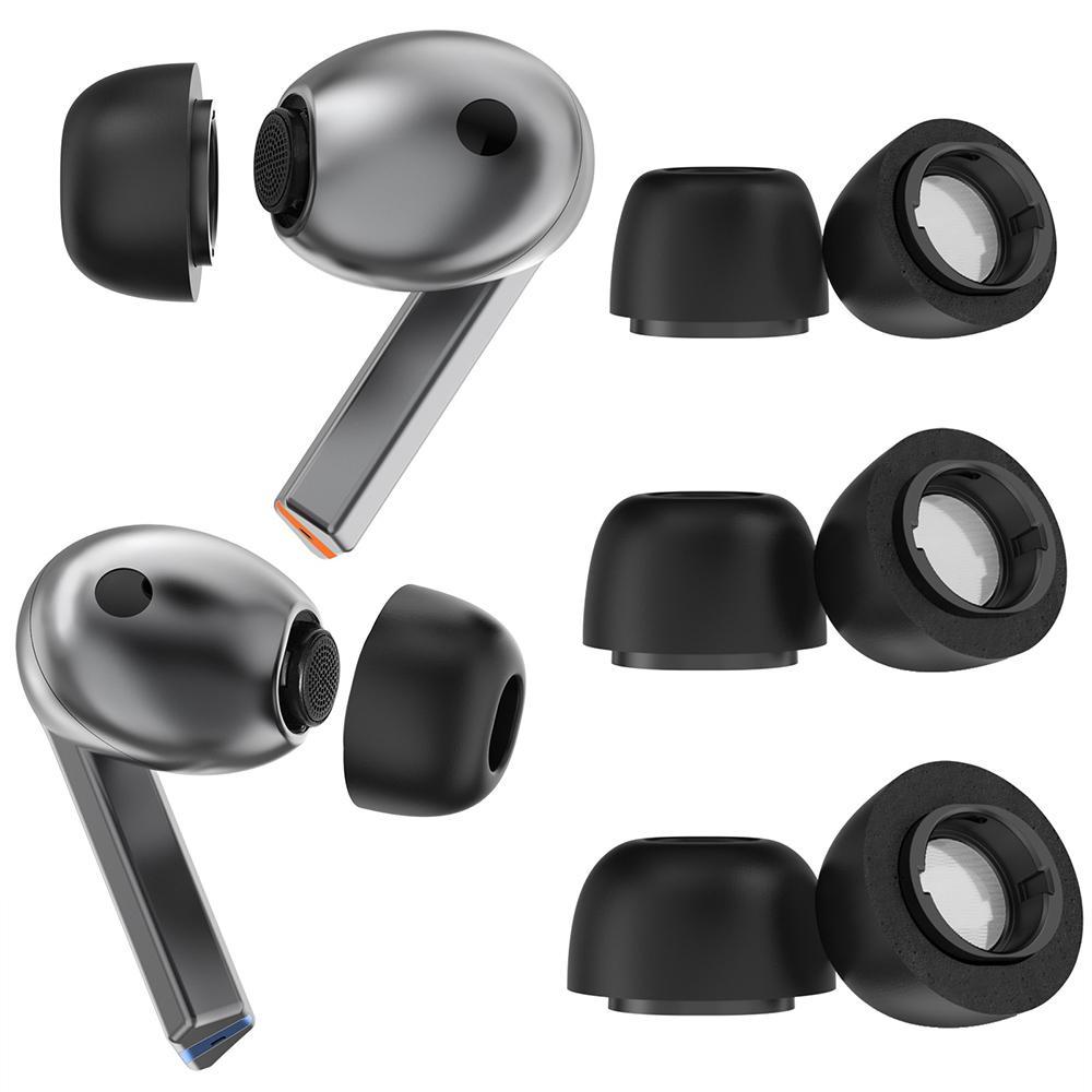 Earphone Foam Tip - XDcase 4ペア交換用メモリーフォームイヤーチップ Samsung Galaxy Buds3 Pro