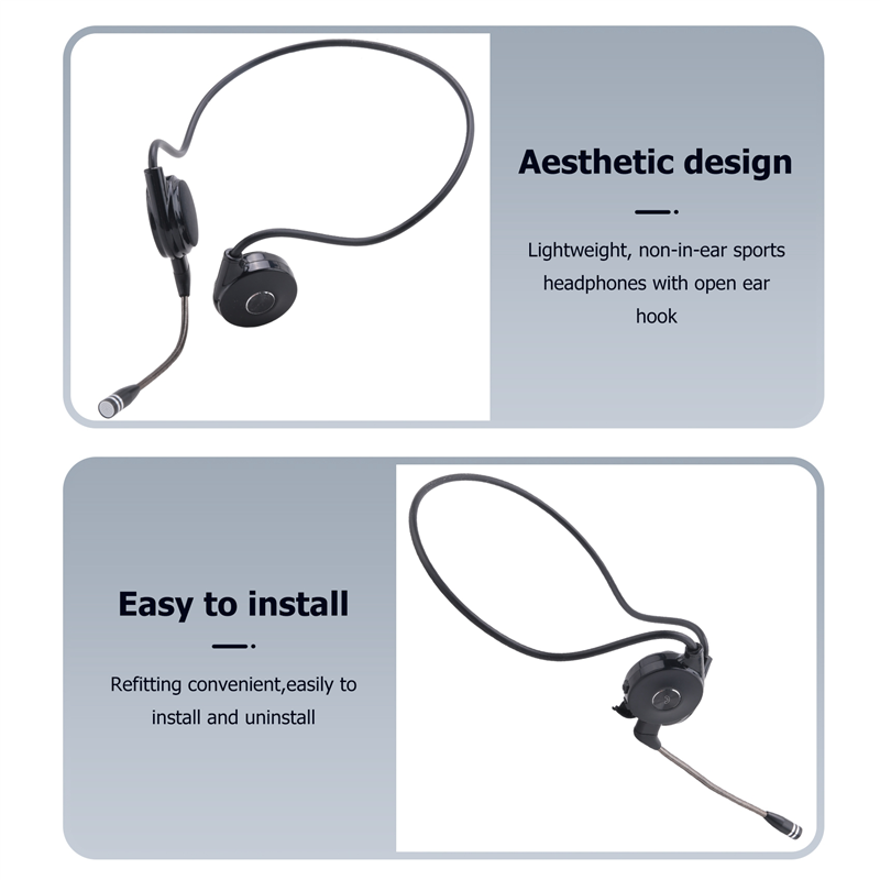 優れた骨伝導イヤホン M1 ワイヤレス Bluetooth  - Sports Earphone Hook のレビューと価格