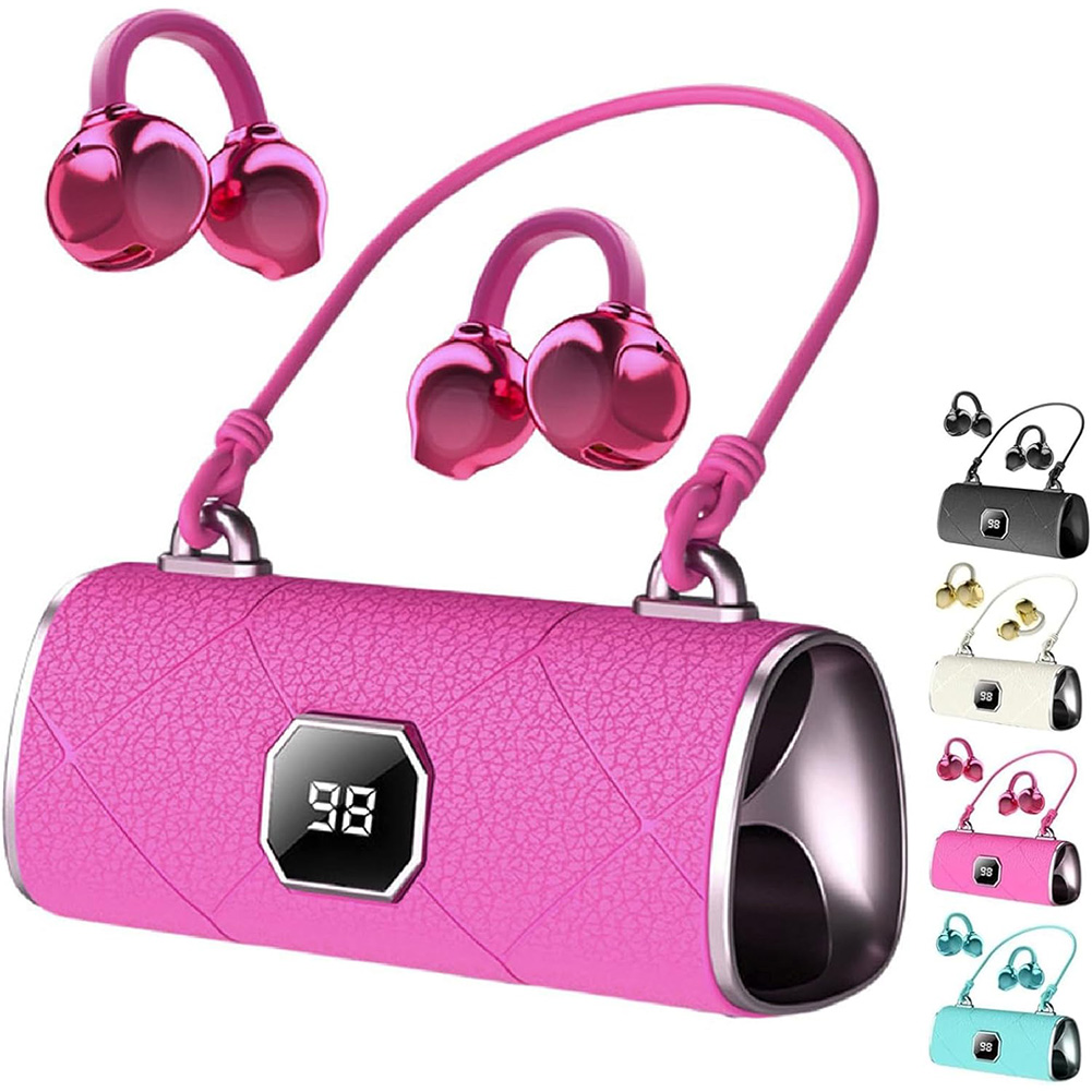 オープンイヤーワイヤレス Bluetooth イヤホン LE - Bluetooth Headset On Ear のレビューと価格