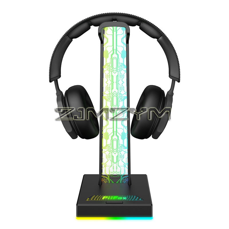 RGBゲーミングヘッドホンスタンド デュアルUSBポート 3 - Gaming Headset Rgb のレビューと価格