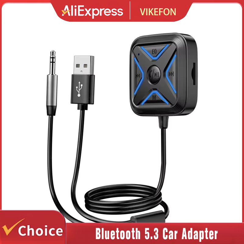 ユニバーサルBluetooth 5.3カーアダプター 3.5 - Bluetooth Adapter Receiver のレビューと価格