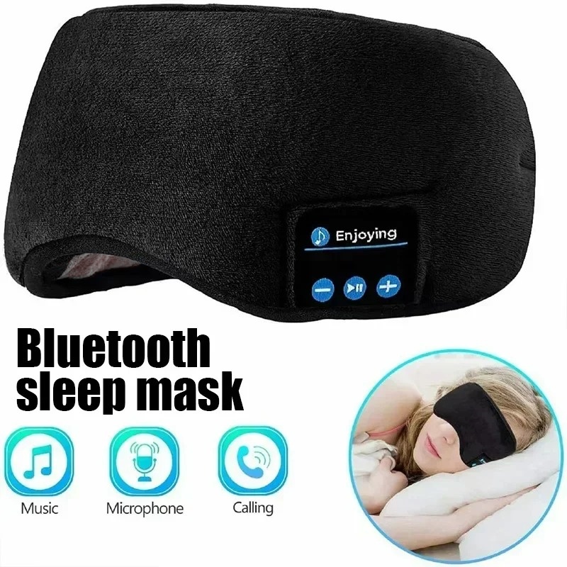3Dアイマスク Bluetoothヘッドホン 音楽再生 睡眠 - Bluetooth Headset On Ear のレビューと価格