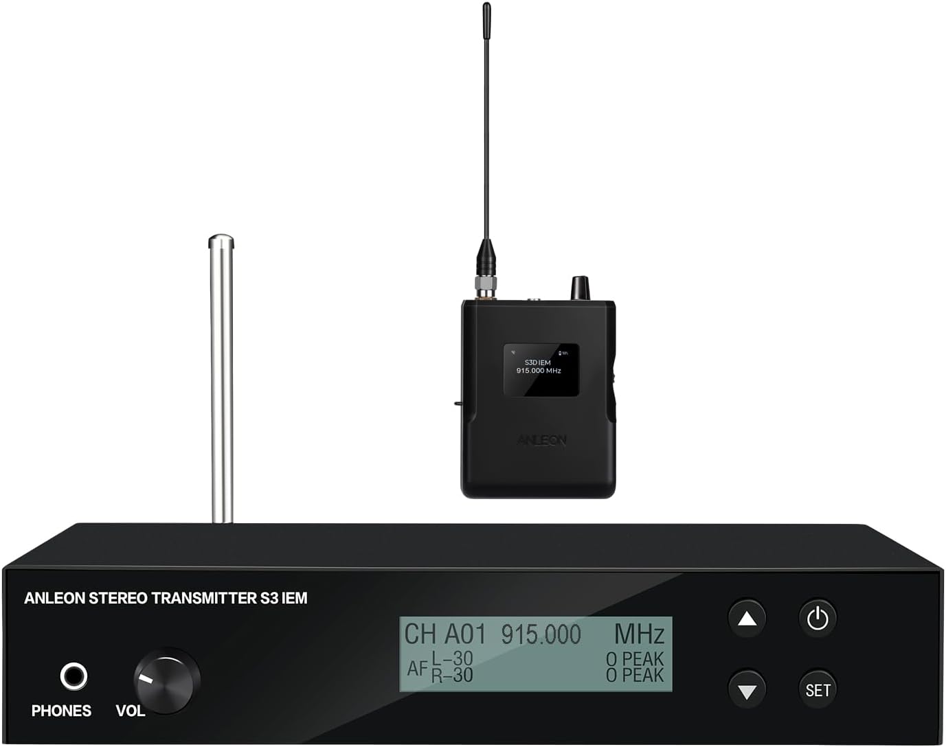ANLEON S3D プロフェッショナル UHF ステレオ  - In Ear Monitor Iem のレビューと価格