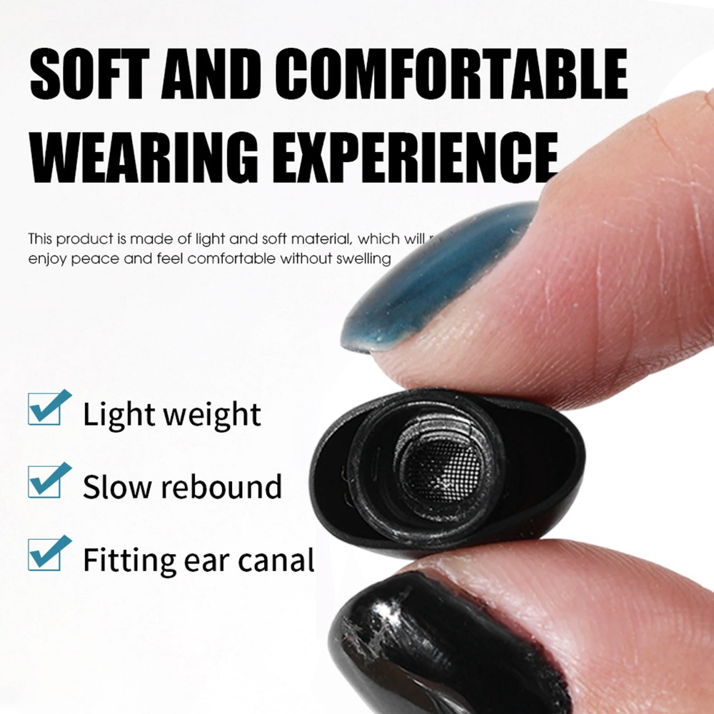 シリコンイヤーチップ イヤープラグ ノイズリダクションホール - Silicone Ear Tip Replacement のレビューと価格