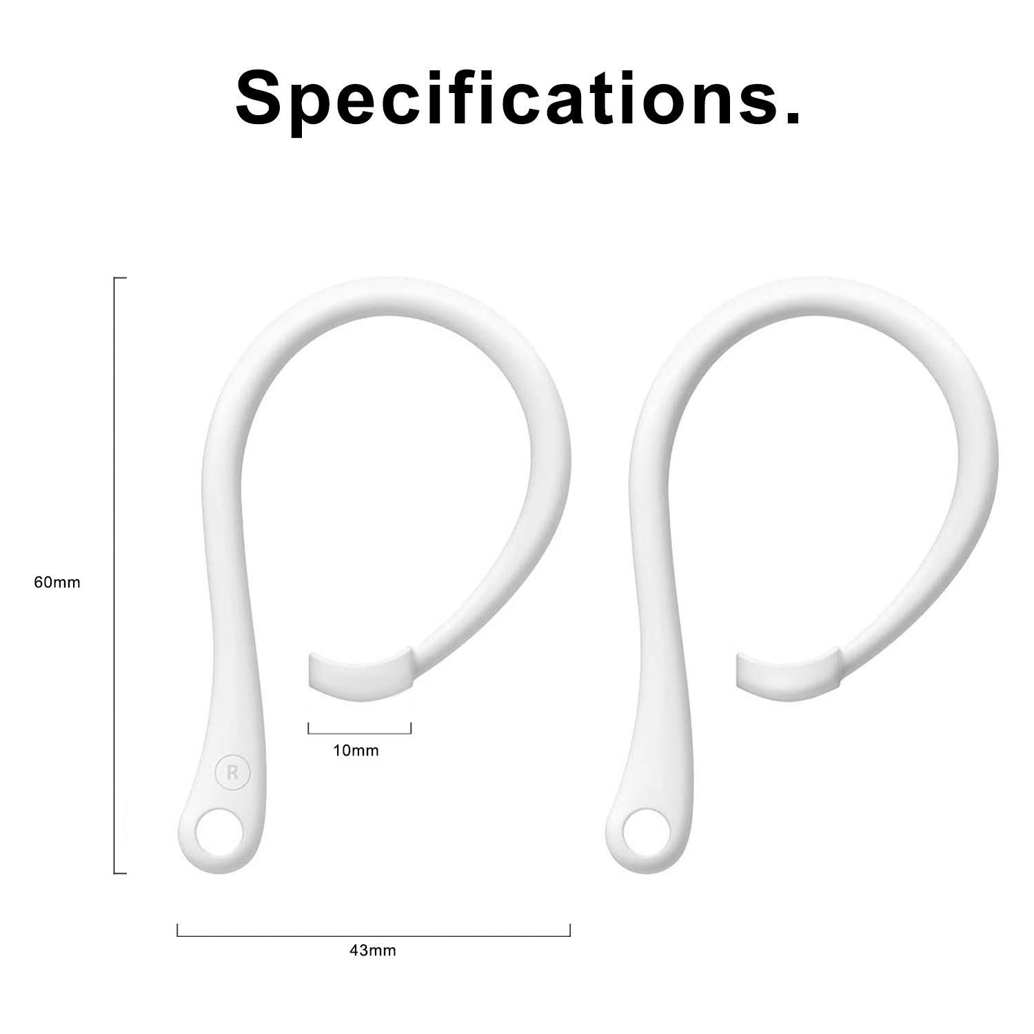 Apple AirPods 4 3 2 1用紛失防止イヤーフ - Sports Earphone Hook のレビューと価格