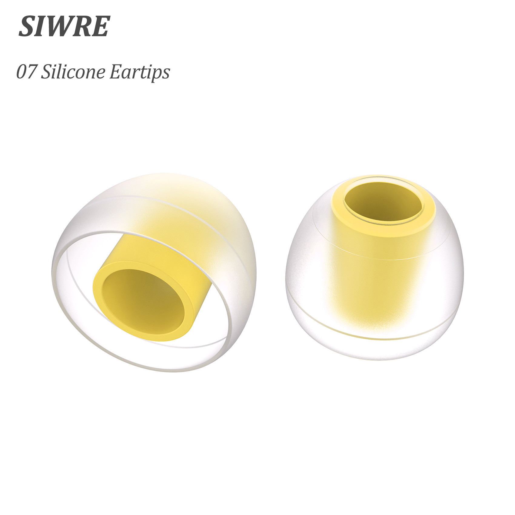 SIWRE 07 シリコンイヤーチップイヤホンイヤフォン用ノ - In Ear Monitor Iem のレビューと価格