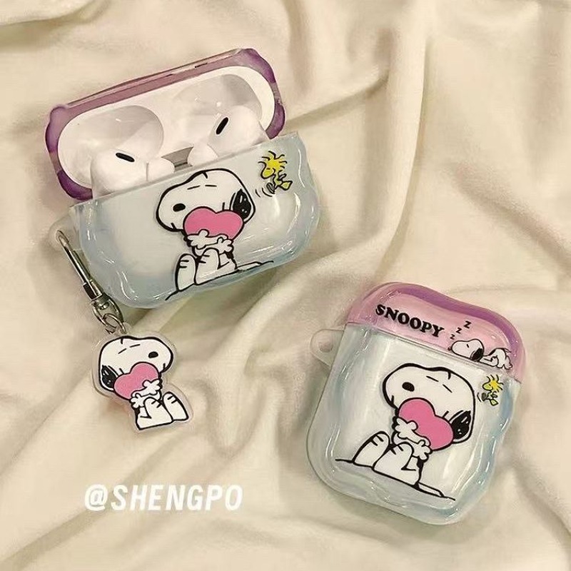 アニメスヌーピーヘッドセットケースは、Airpodspro2 - Bluetooth Headset On Ear のレビューと価格