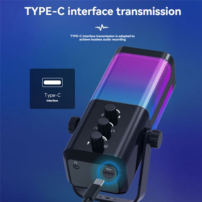 ABZZ-RGB ゲーミングマイク USB-C ノイズキャン - Gaming Headset Rgb のレビューと価格